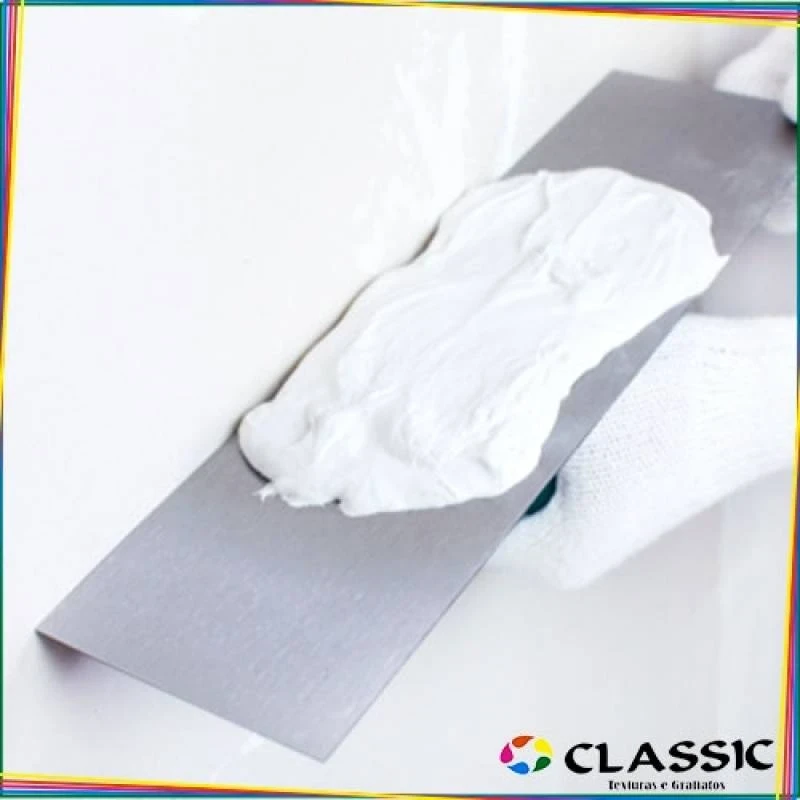 massa corrida branca